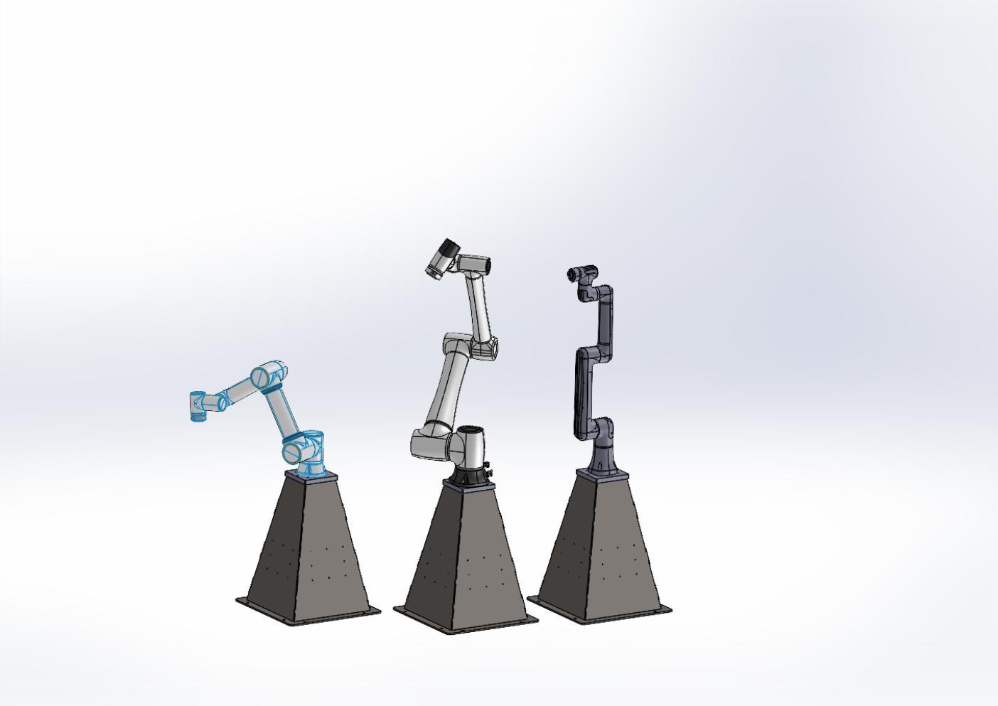 Fixed steel robot pedestal — dodatni prikaz