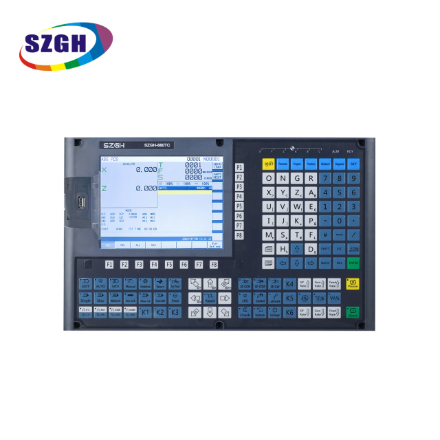 SZGH 880TC CNC Lathe Controller – 2 to 6 Axes