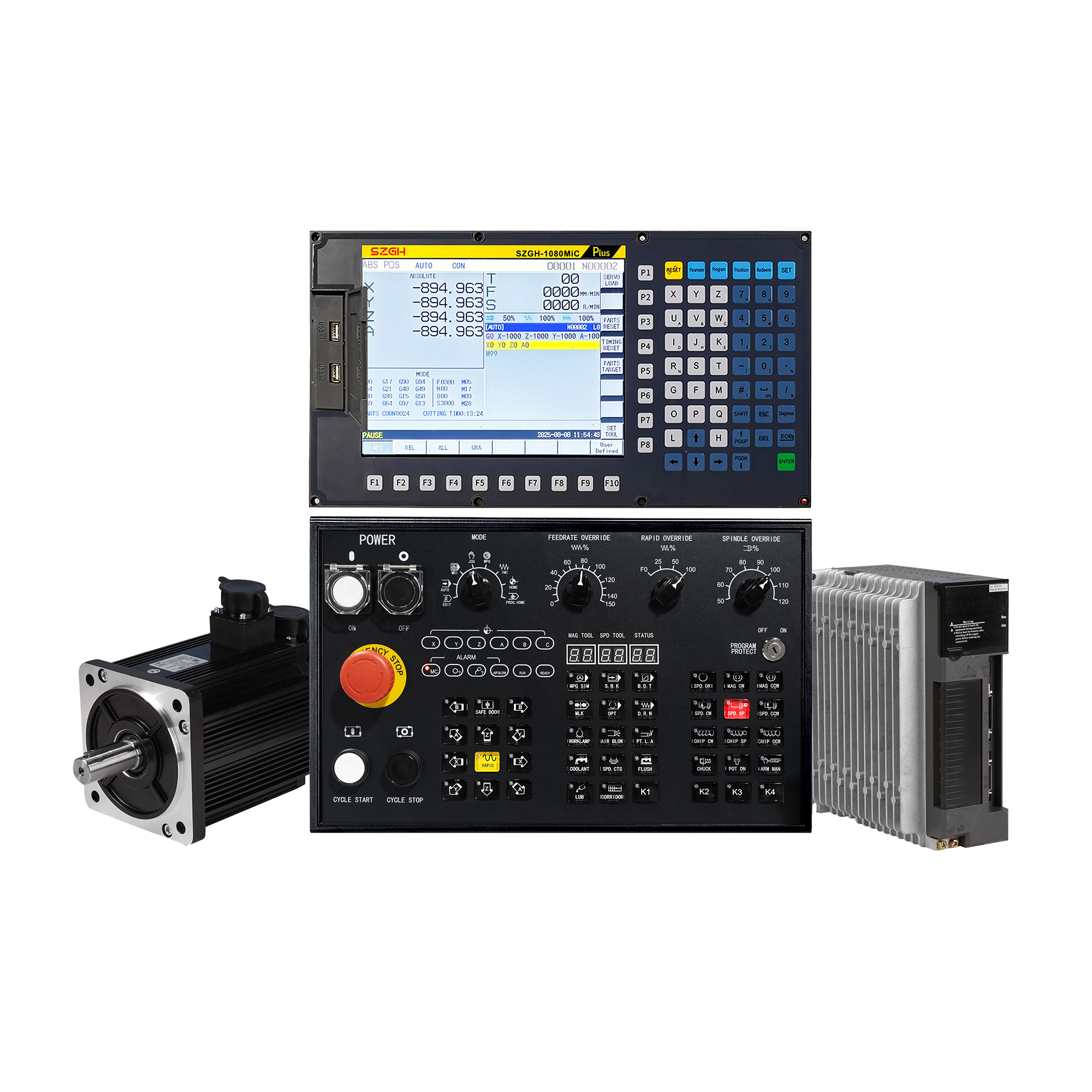 SZGH CNC1080MIC EtherCAT CNC kontroler za glodalice – 6 osa